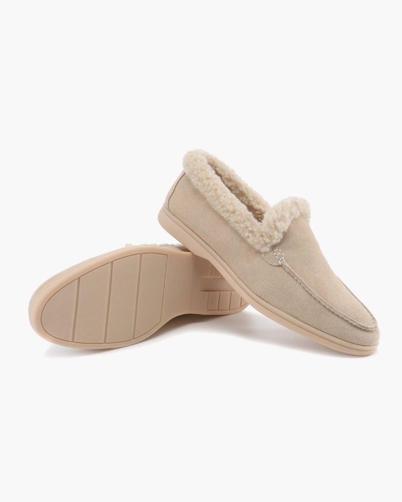 Fur-Lined Premium Loafers - Montierri