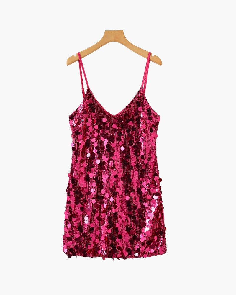 Sequin Party Mini Dress - Montierri