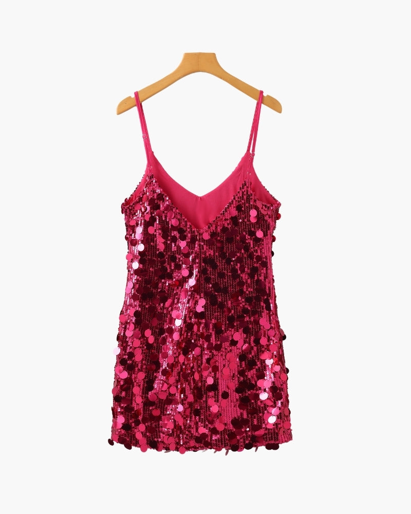 Sequin Party Mini Dress - Montierri