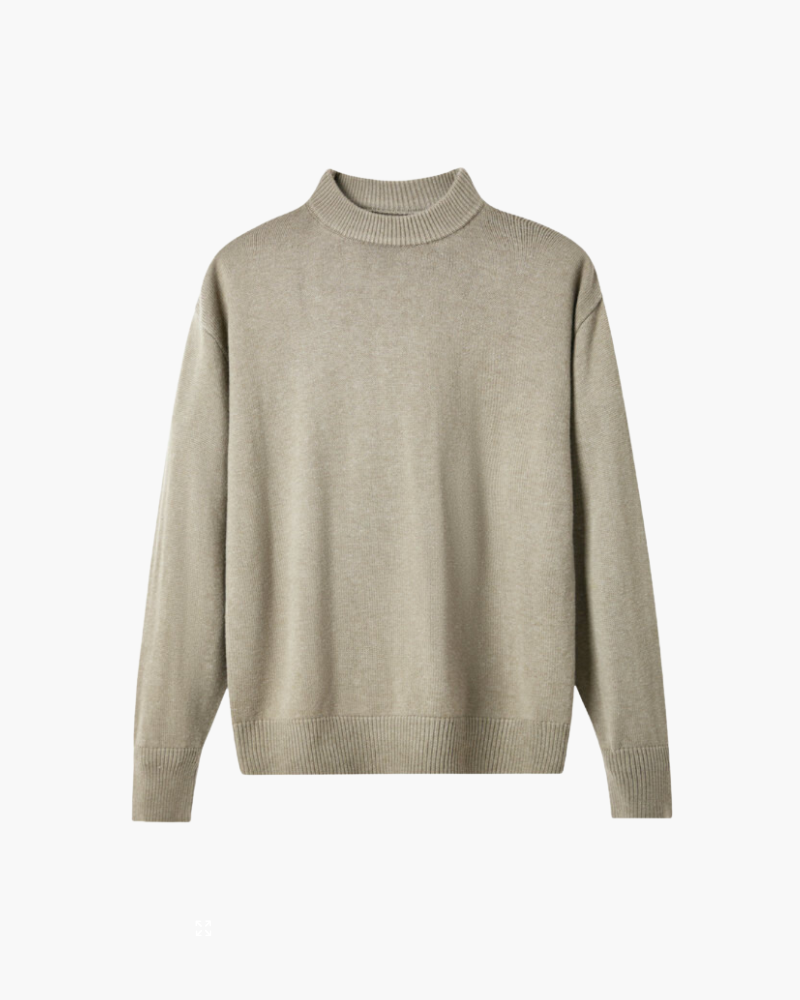 100% Premium Wool Turtleneck - Montierri