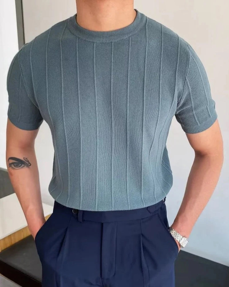 Cannes Ribbed T-Shirt - Montierri