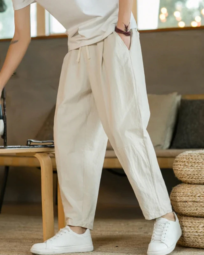 Cancun Cotton Pantalon - Montierri