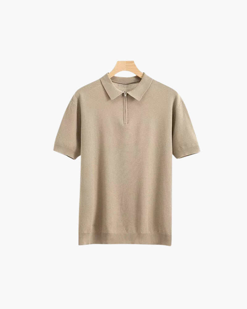 Marbella Zip Up Polo - Montierri