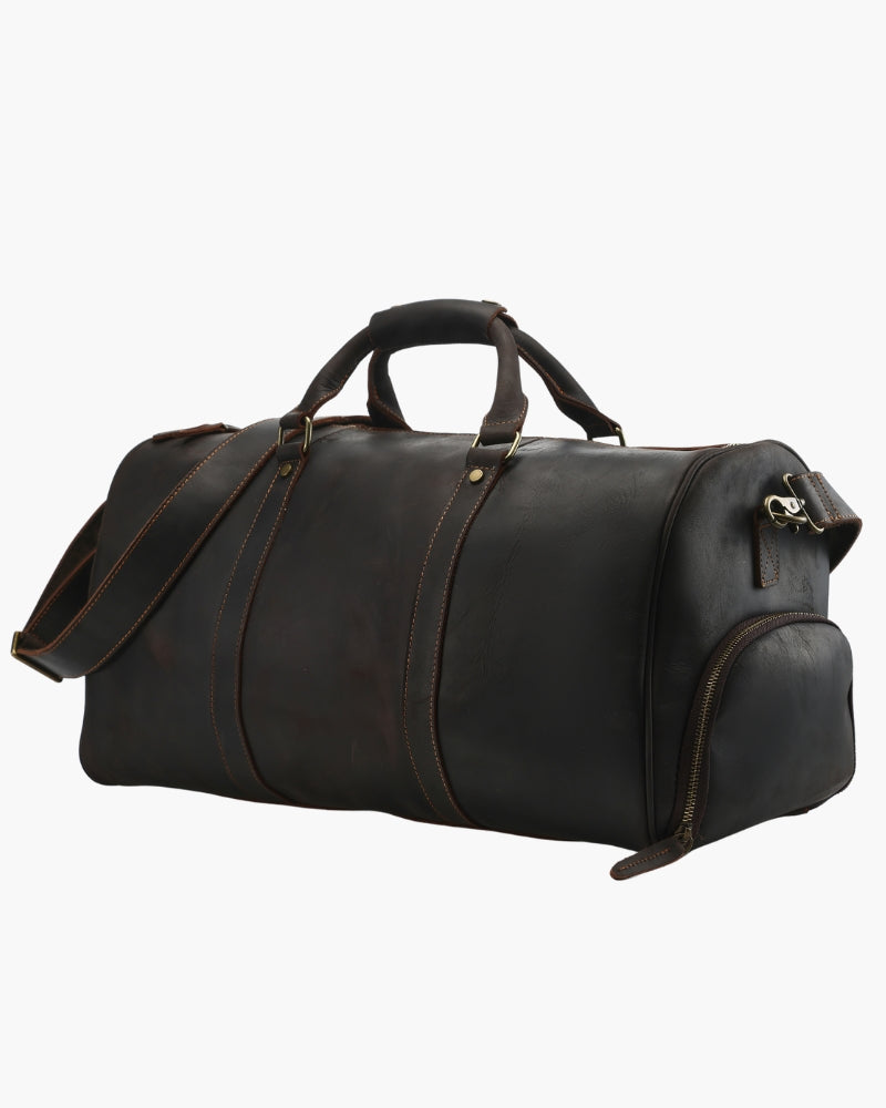 Montague Leather Duffle - Montierri