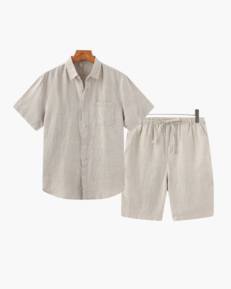 Linen Combo (Shorts) - Montierri