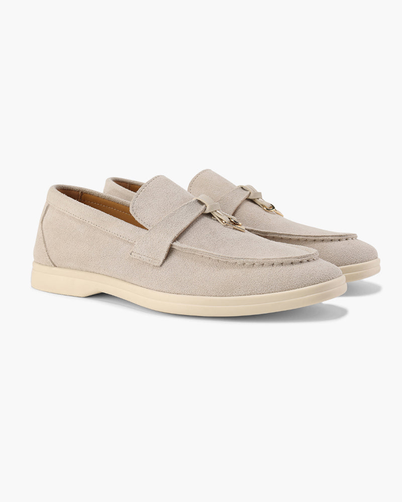 Suede Lady Loafers - Montierri