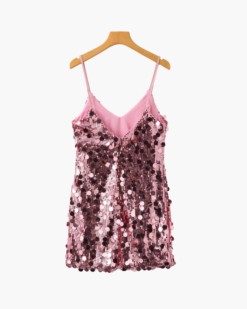Sequin Party Mini Dress - Montierri