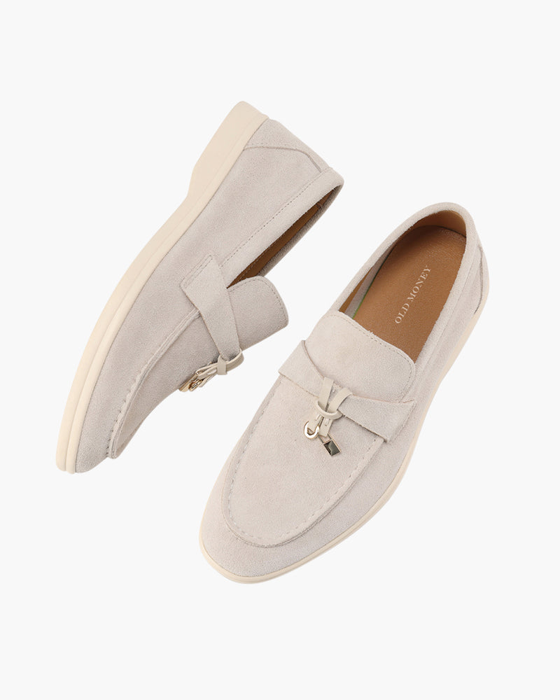 Suede Lady Loafers - Montierri