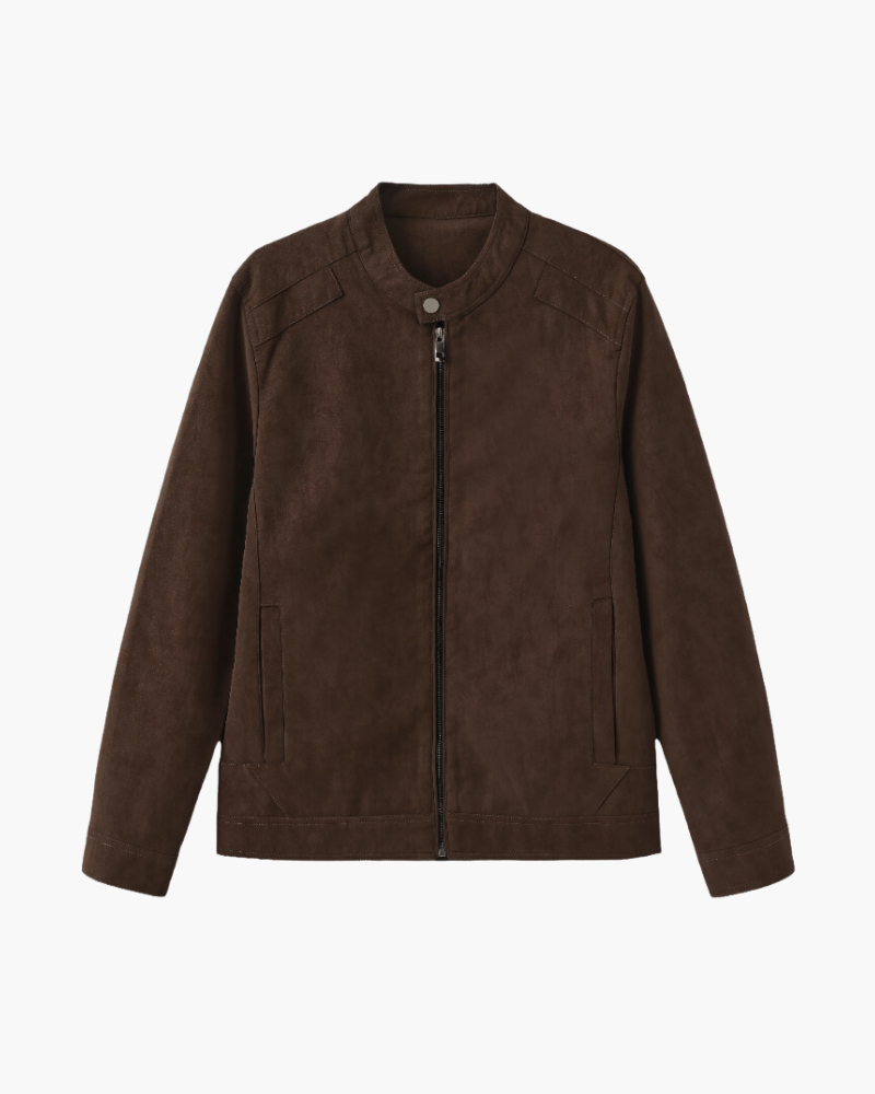 Estate Suede Leather Jacket - Montierri