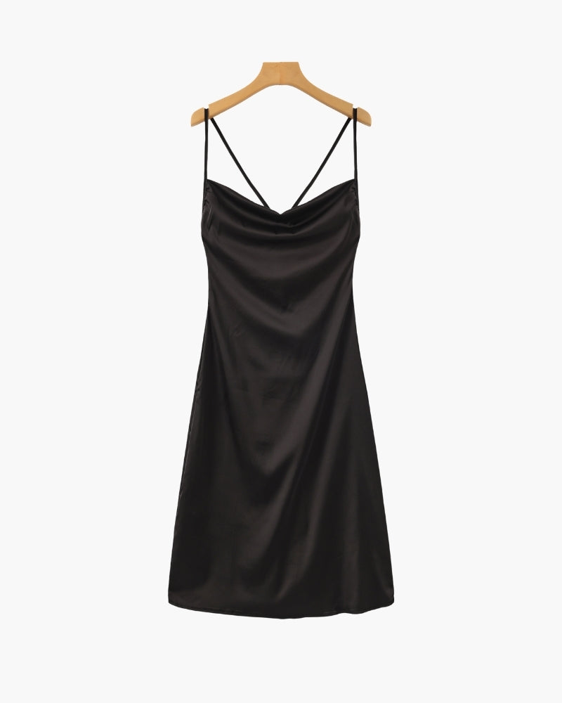 Silk Slip Dress - Montierri