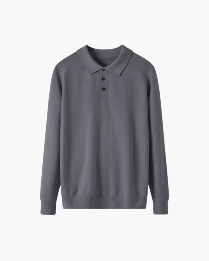 100% Premium Wool Polo - Montierri