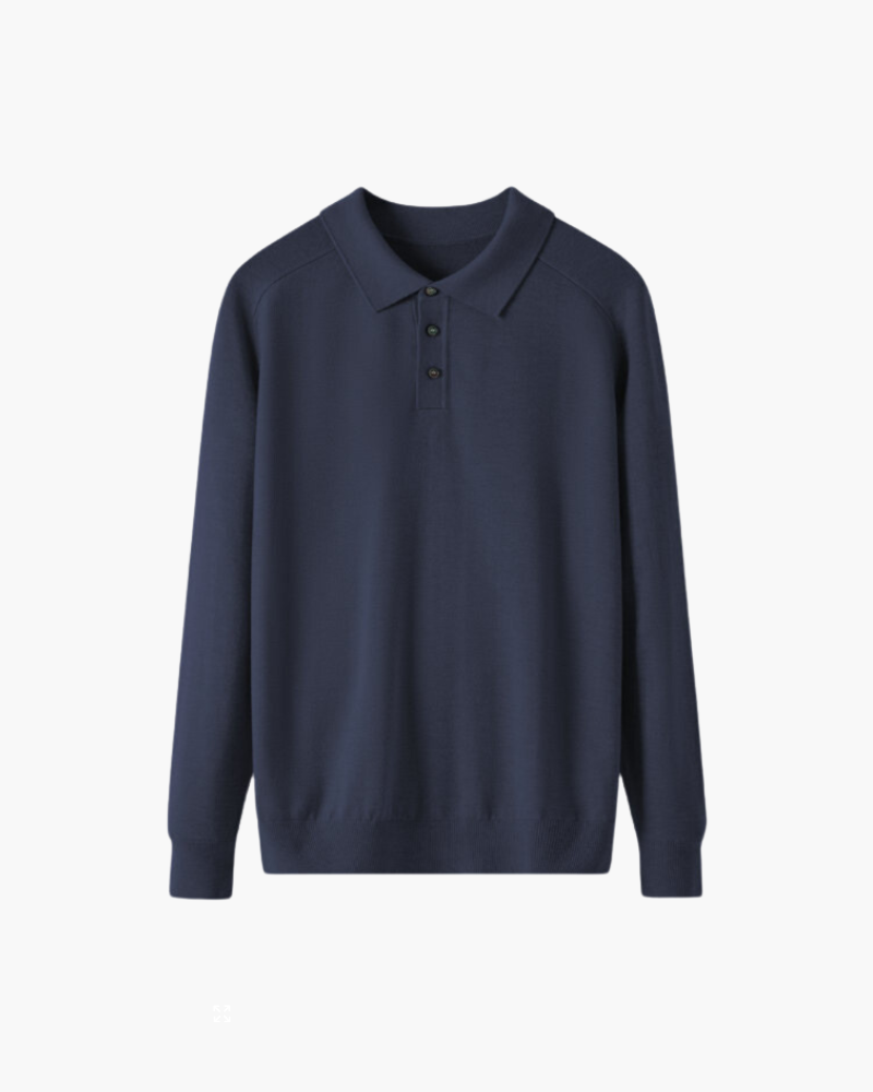 100% Premium Wool Polo - Montierri