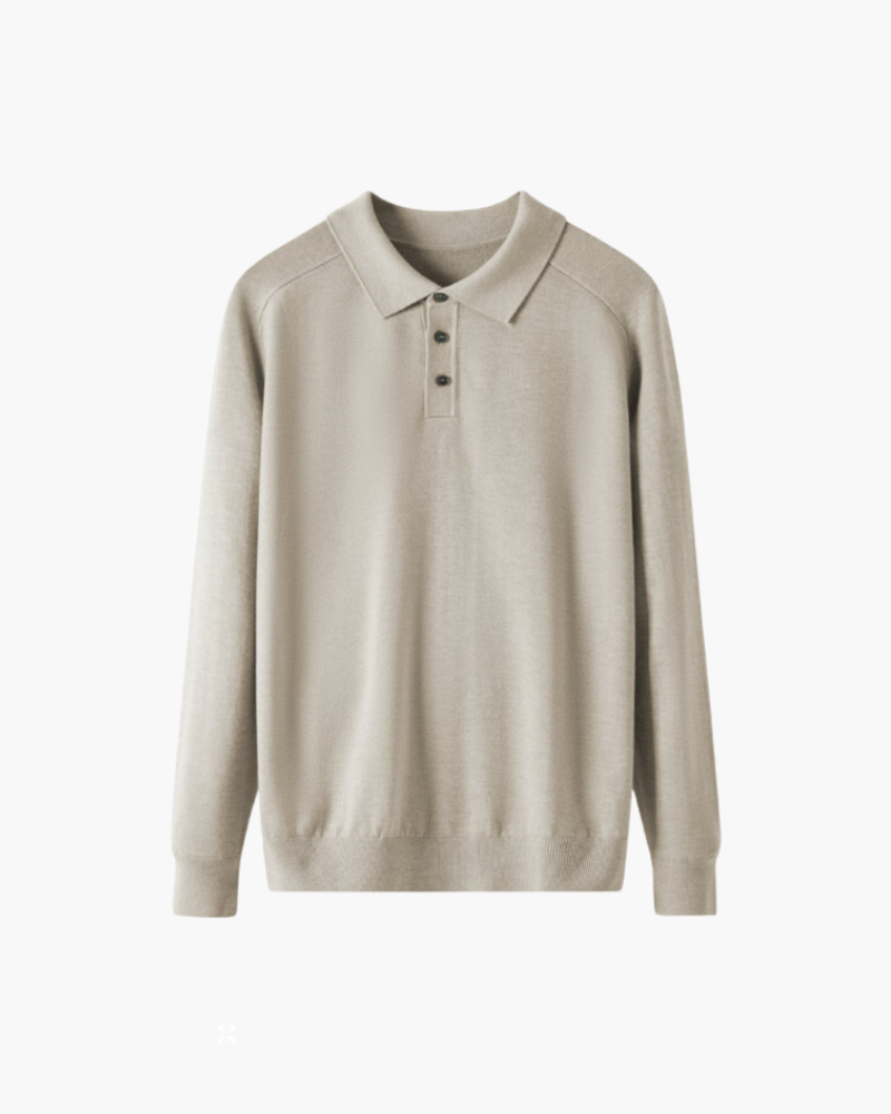 100% Premium Wool Polo - Montierri