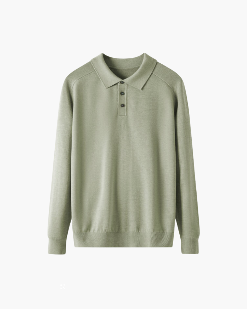100% Premium Wool Polo - Montierri