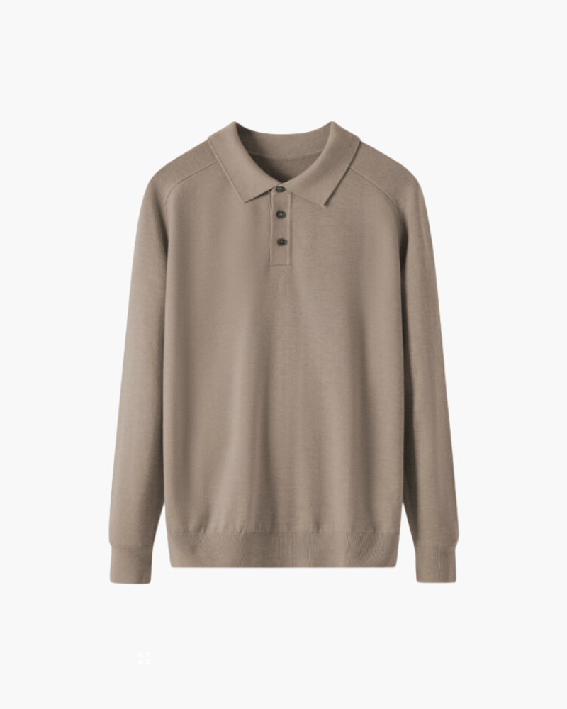 100% Premium Wool Polo - Montierri