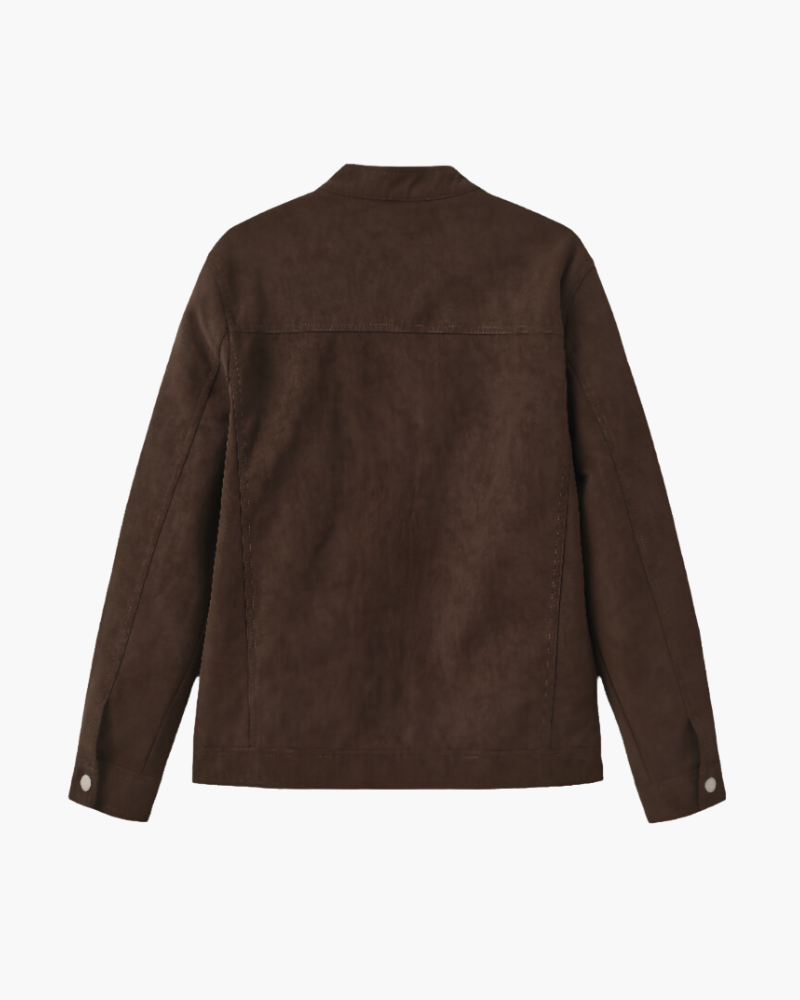 Estate Suede Leather Jacket - Montierri