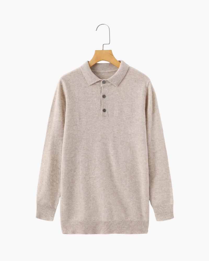 100% Cashmere Polo - Montierri