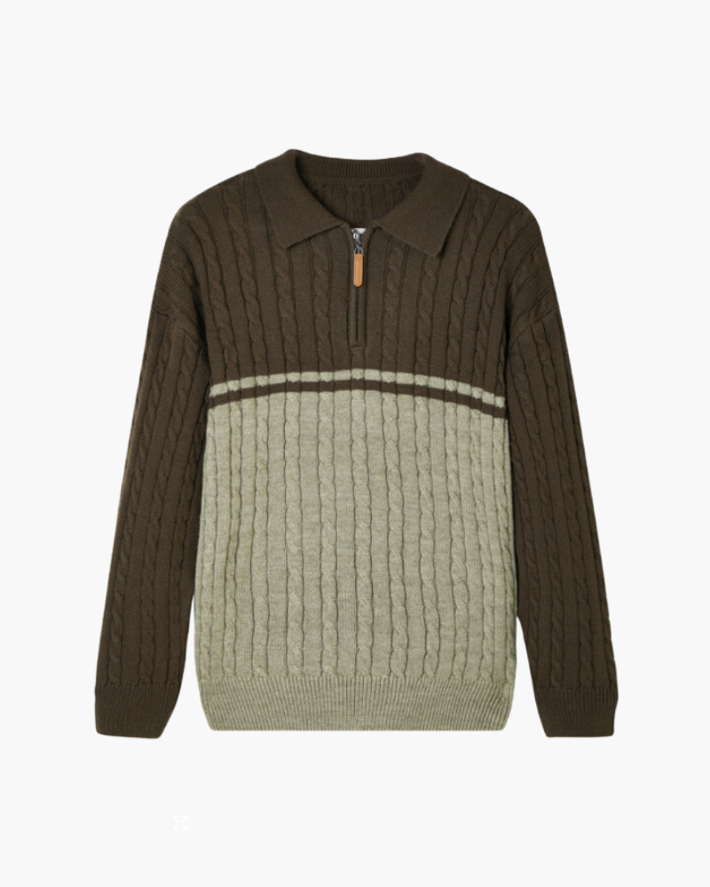 100% Premium Wool Zip Up - Montierri