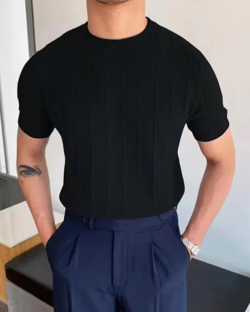 Cannes Ribbed T-Shirt - Montierri