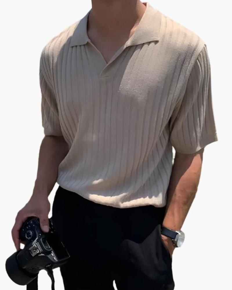 Florence - Ribbed Cotton Polo - Montierri
