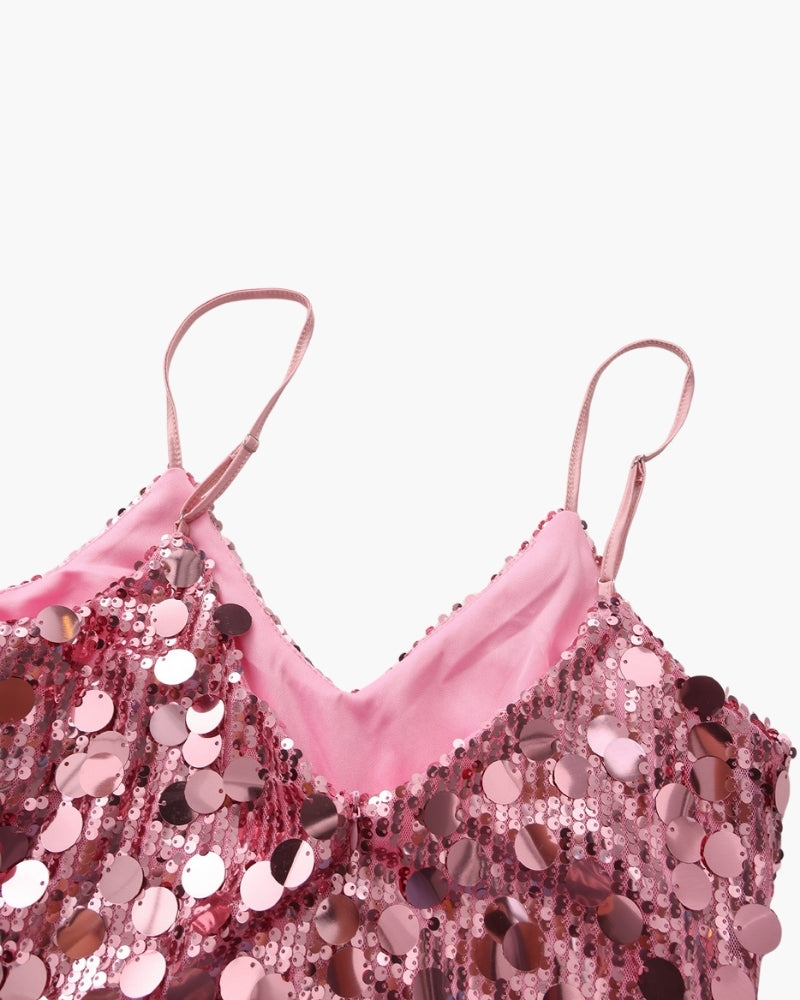 Sequin Party Mini Dress - Montierri
