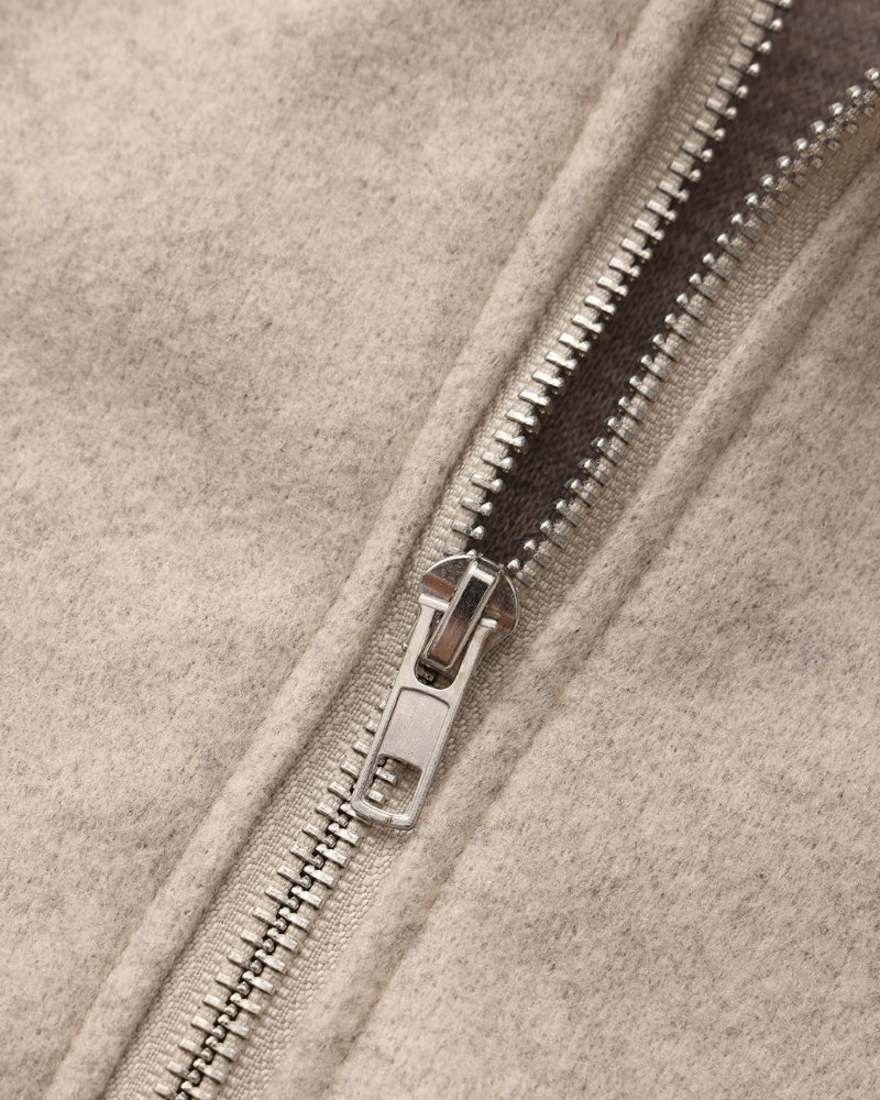 Marlow Wool Zip Coat - Montierri