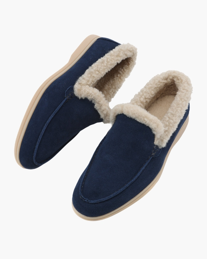 Fur-Lined Premium Loafers - Montierri