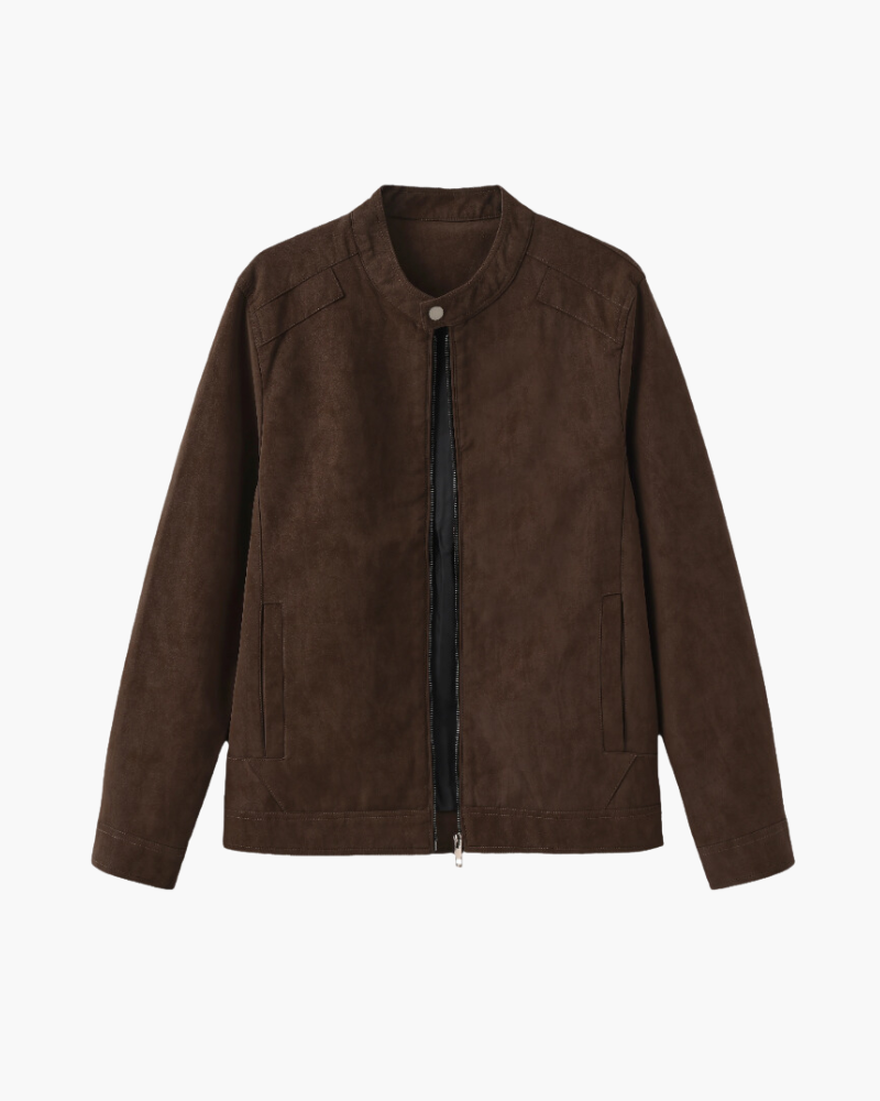 Estate Suede Leather Jacket - Montierri