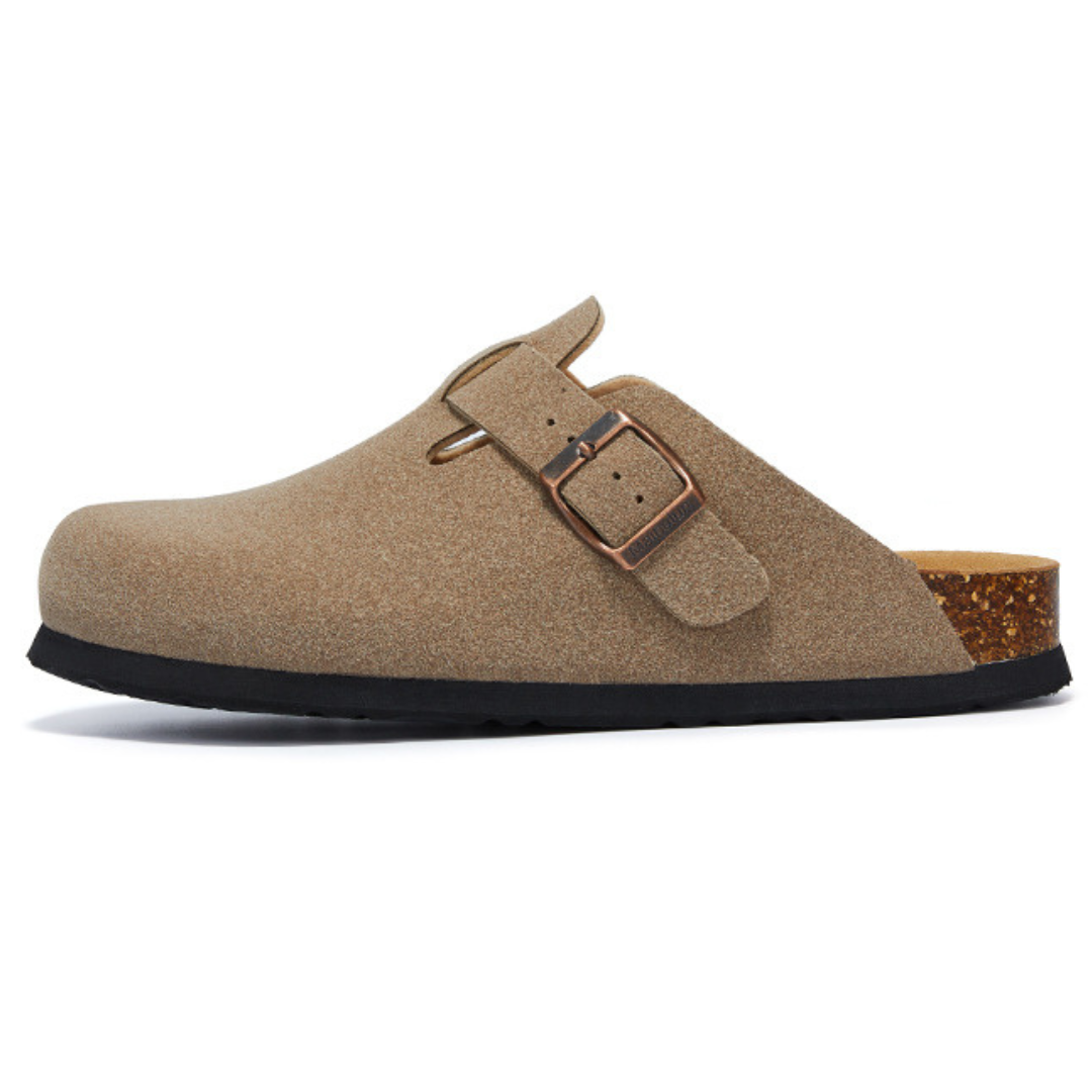 Pucon Suede Clog - Sand | Montierri