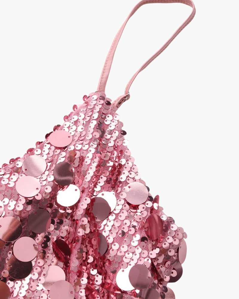 Sequin Party Mini Dress - Montierri