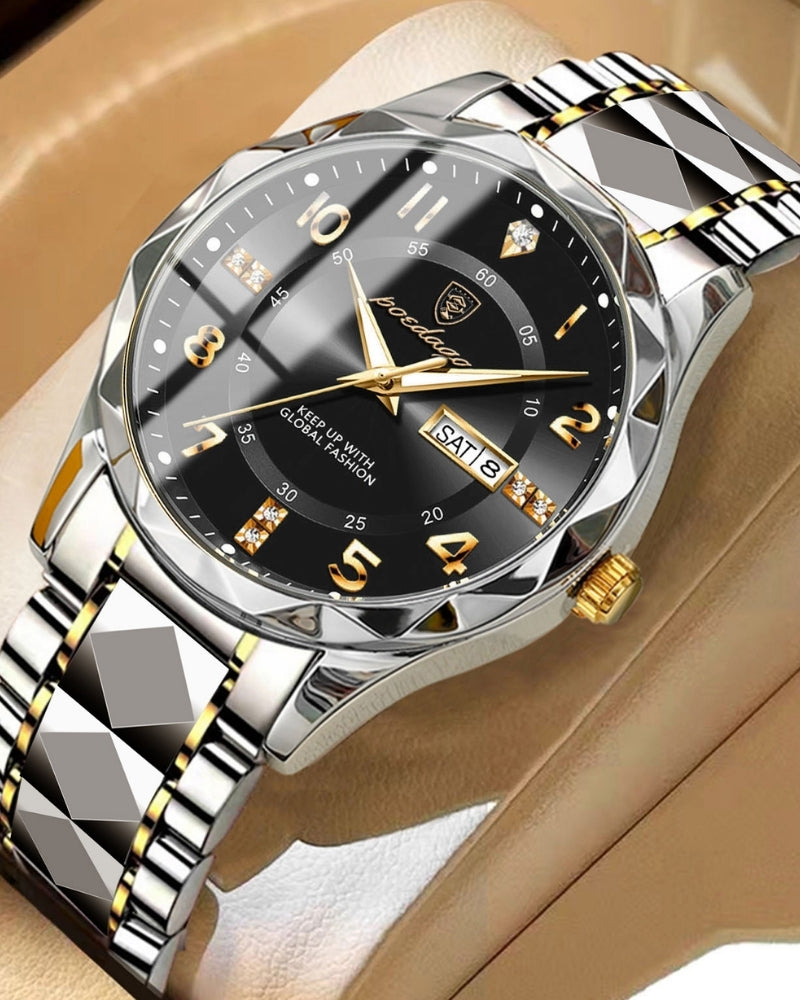 Classic Two-Tone Steel Watch - Montierri