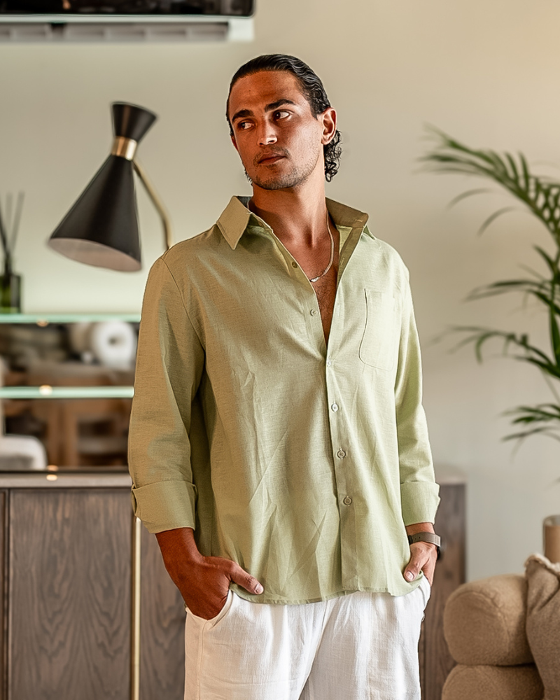 Cape Town - 100% Linen Shirt - Montierri