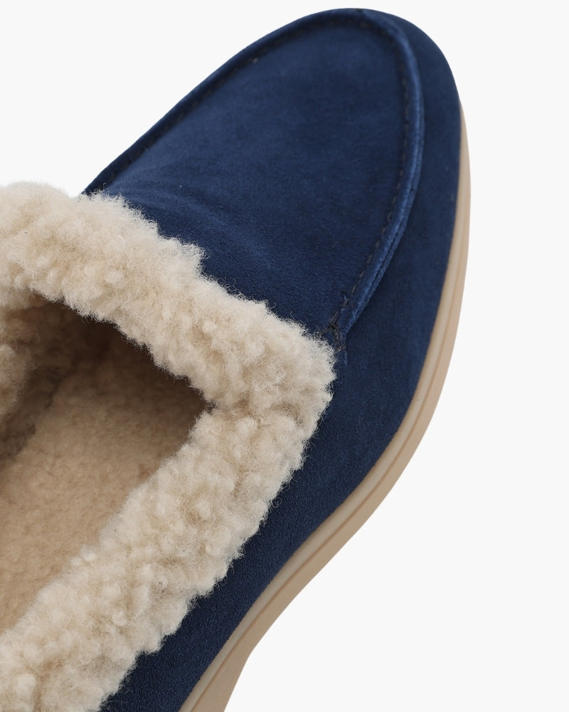 Fur-Lined Premium Loafers - Montierri