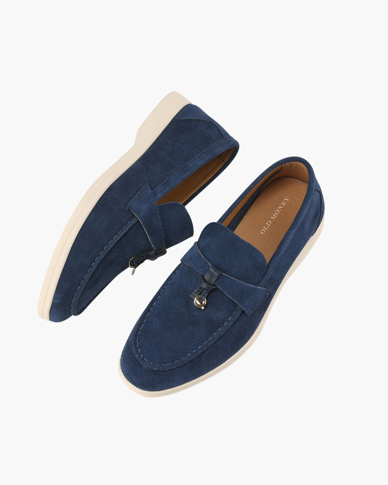Suede Lady Loafers - Montierri