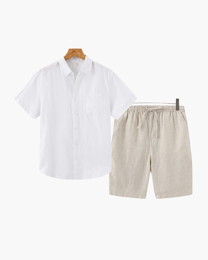 Linen Combo (Shorts) - Montierri