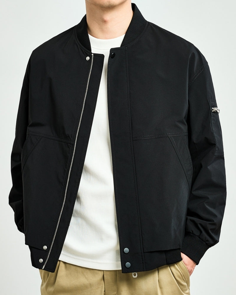 Minimalist Bomber Jacket - Montierri