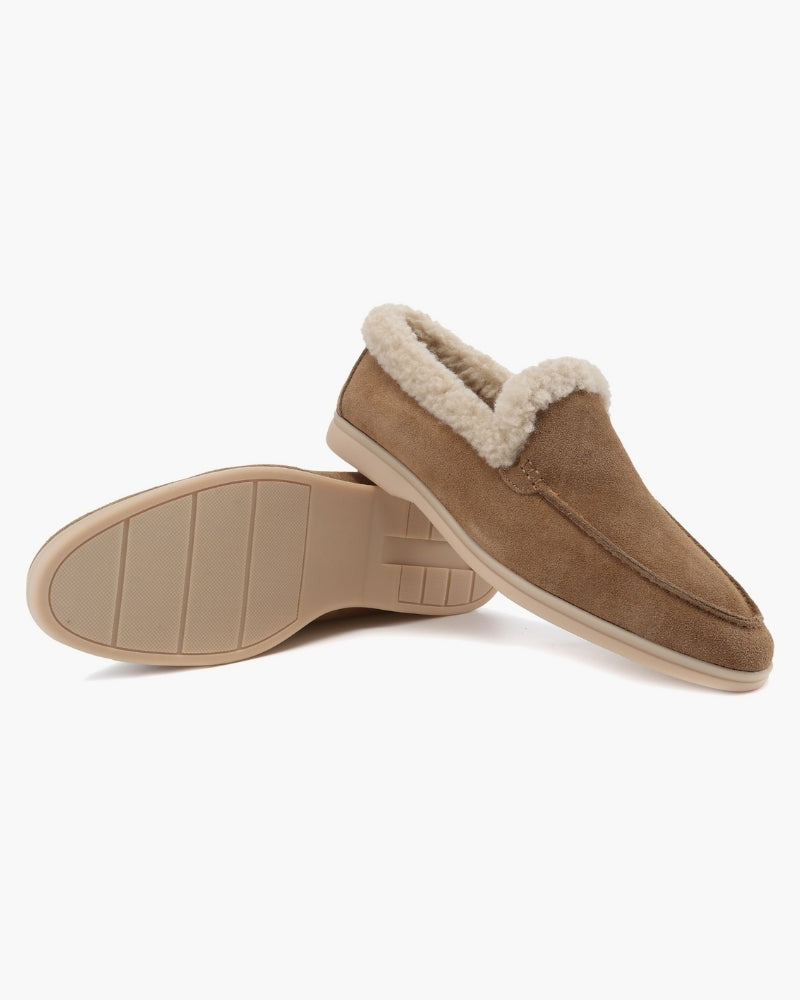 Fur-Lined Premium Loafers - Montierri