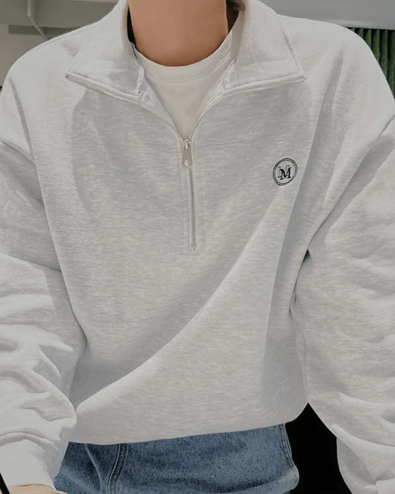 Miami Cotton Zip Up - Montierri