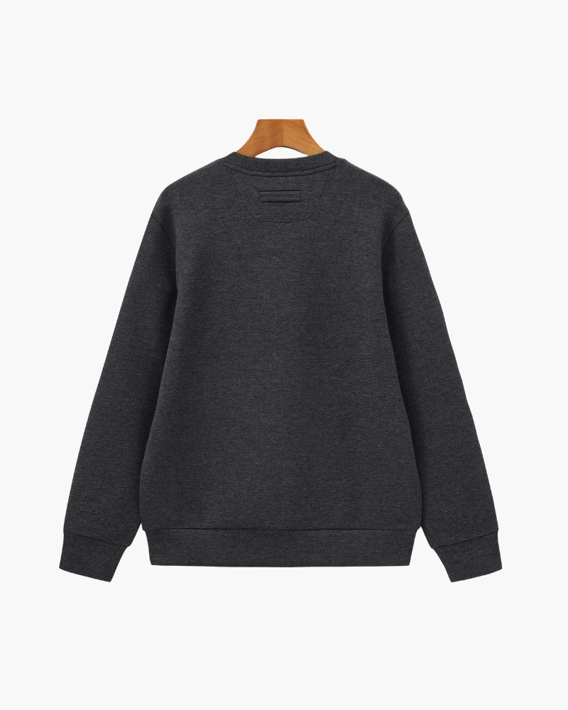 Classic Modal Blend Crewneck Sweatshirt - Montierri