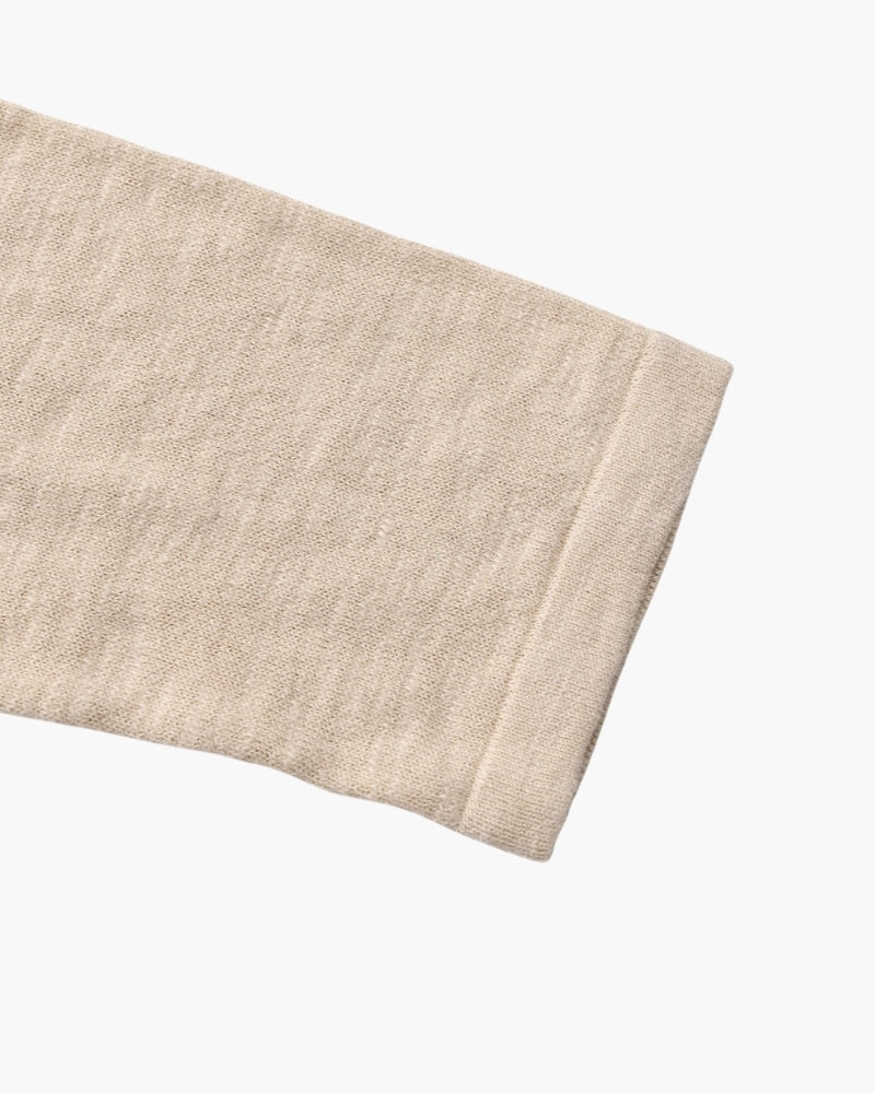 Linen Cotton Essential Crewneck - Montierri
