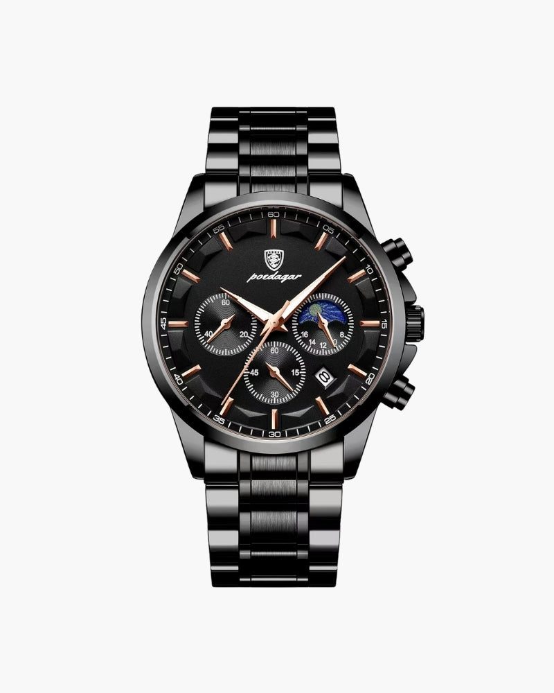 Precision Chronograph Steel Watch - Montierri