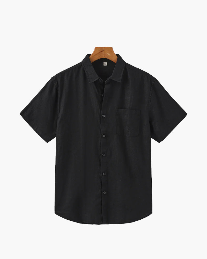Cape Town - Linen Shirt (Shortsleeve) - Montierri