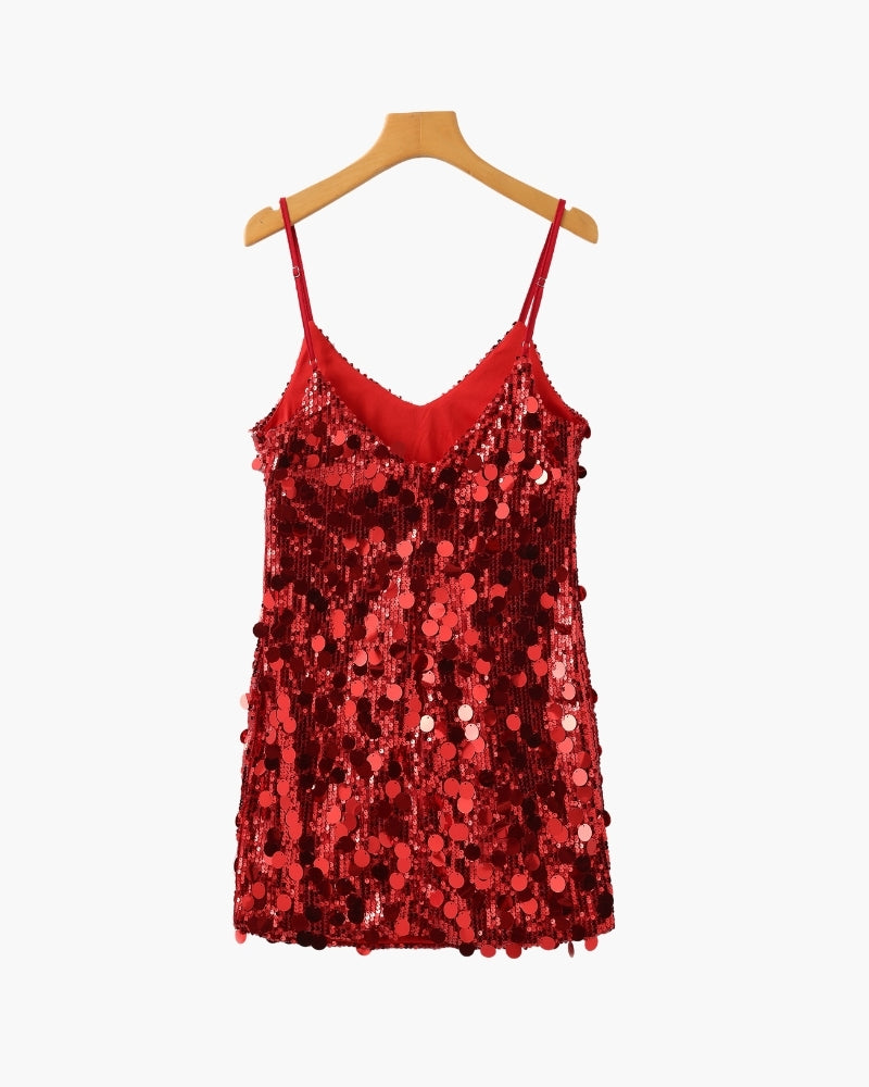 Sequin Party Mini Dress - Montierri