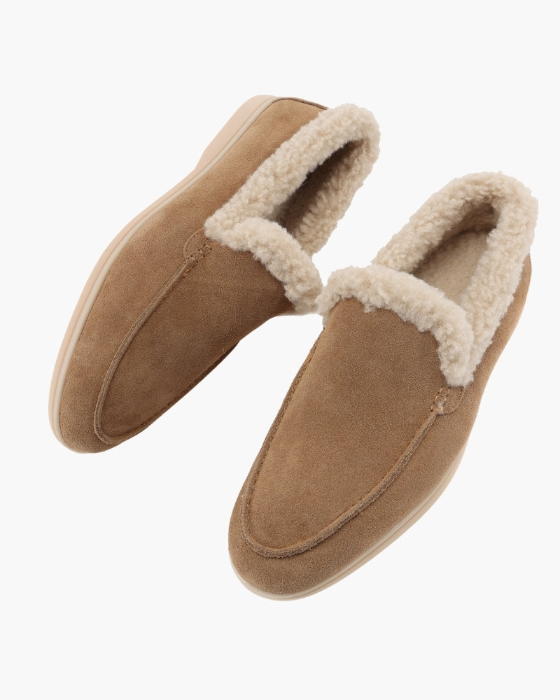 Fur-Lined Premium Loafers - Montierri