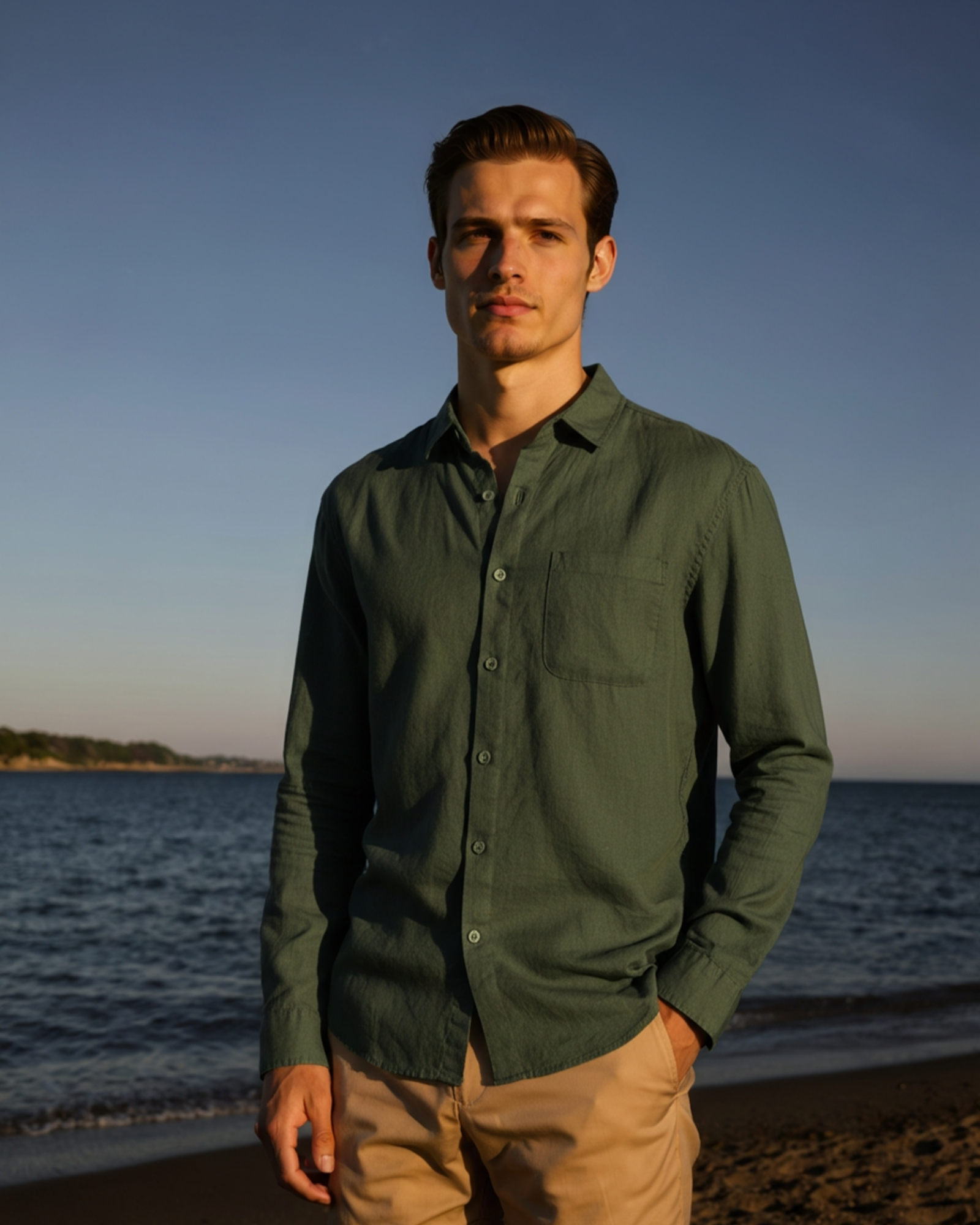 Cape Town - 100% Linen Shirt - Montierri