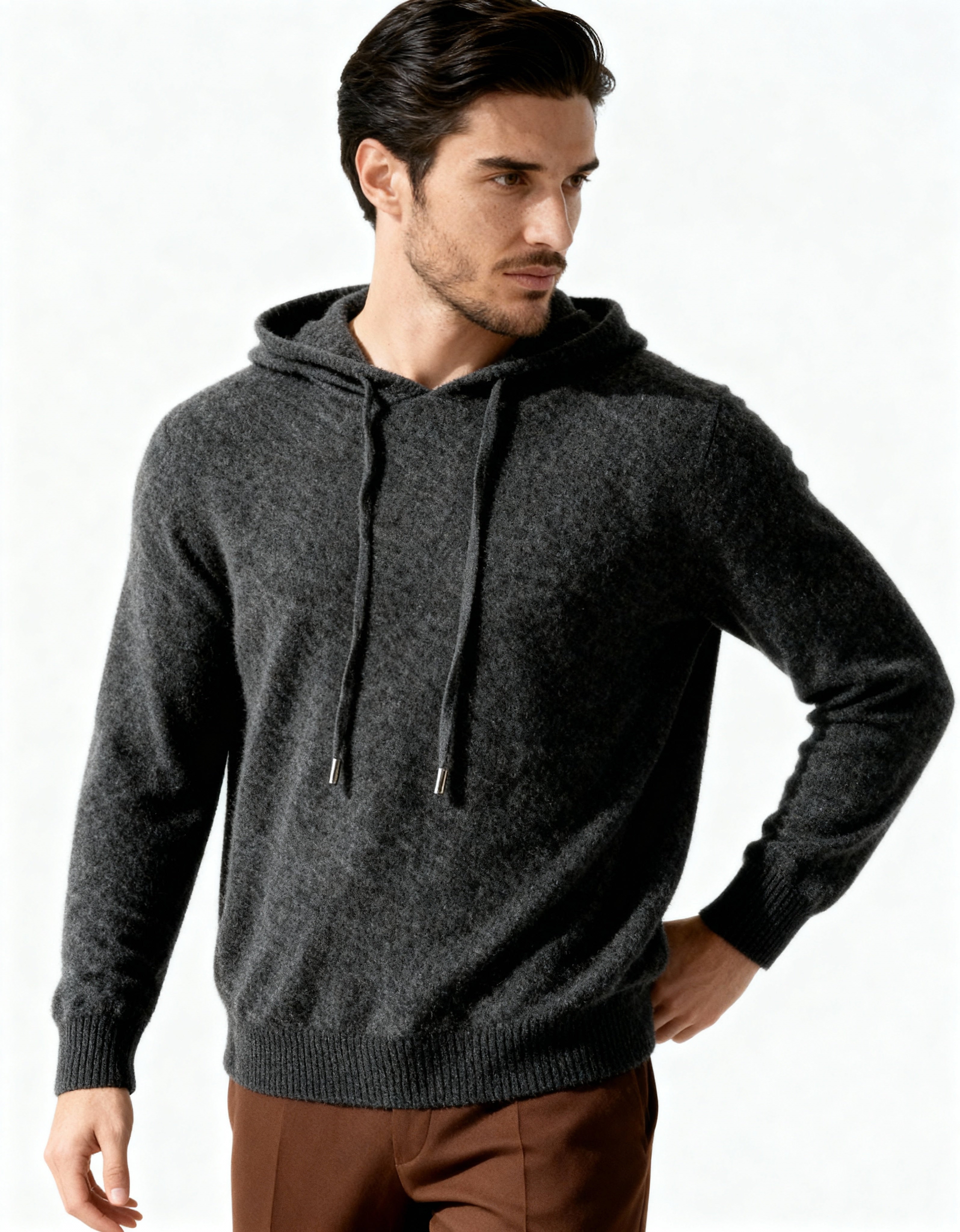 100% Cashmere Hoodie - Montierri