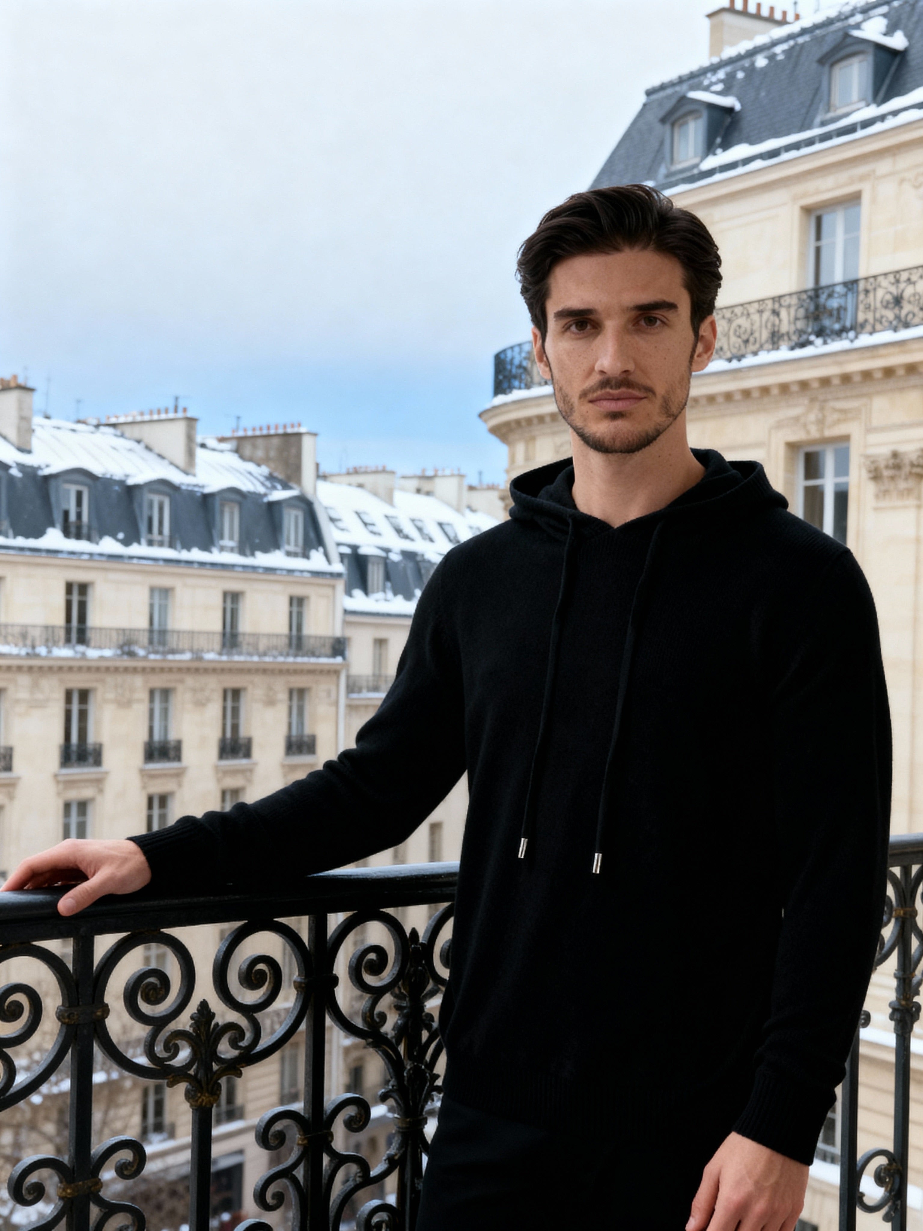 100% Cashmere Hoodie - Montierri