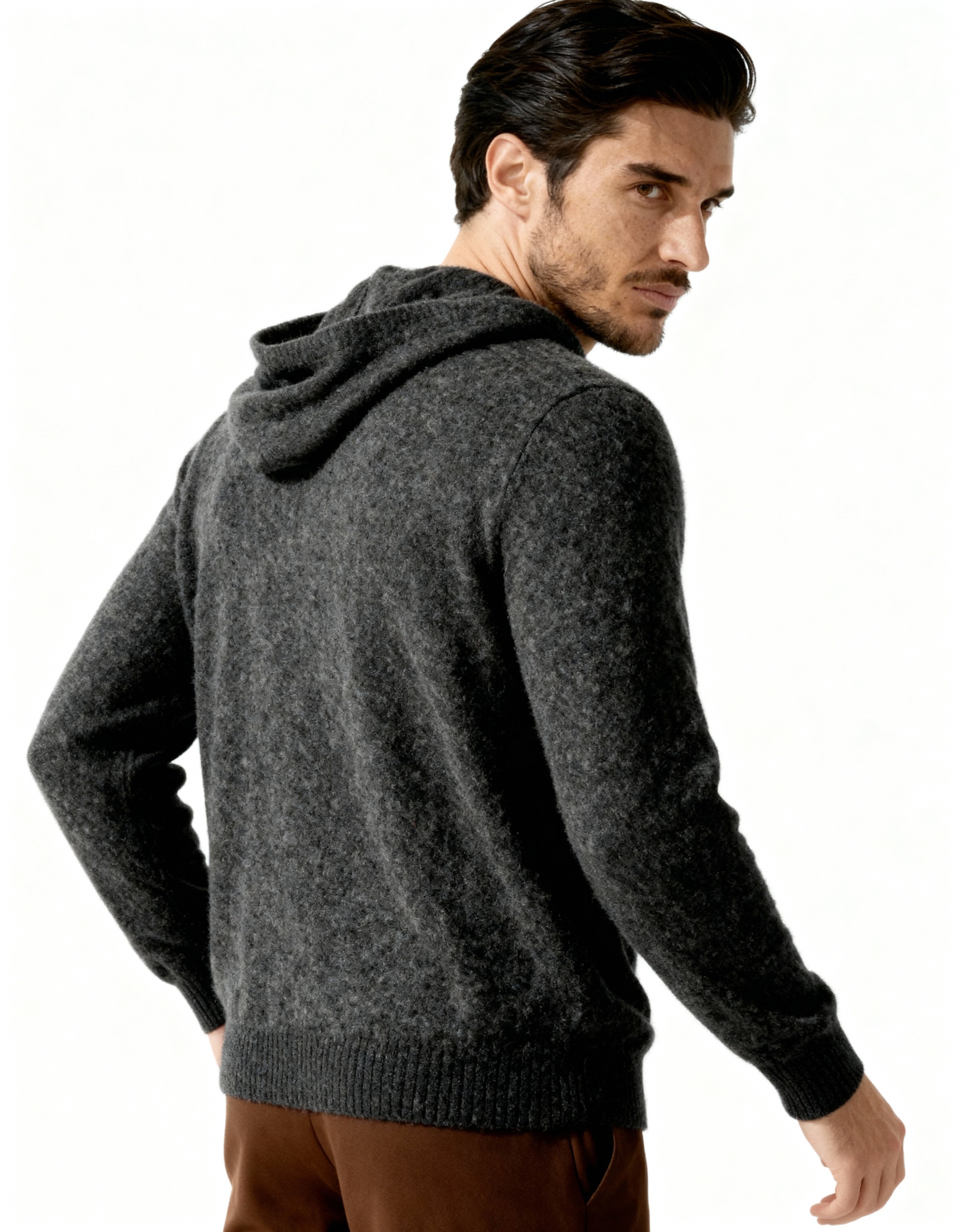 100% Cashmere Hoodie - Montierri
