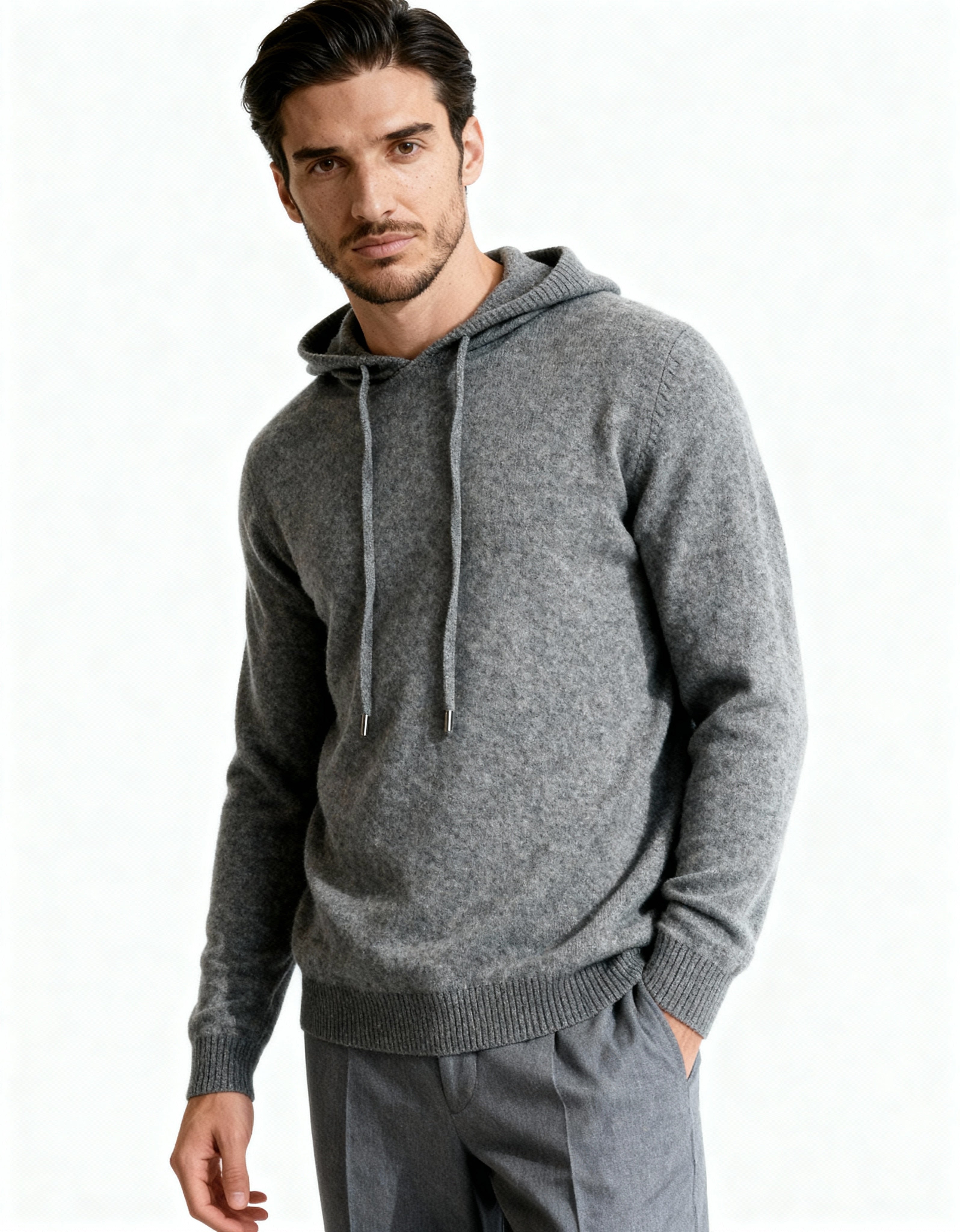 100% Cashmere Hoodie - Montierri