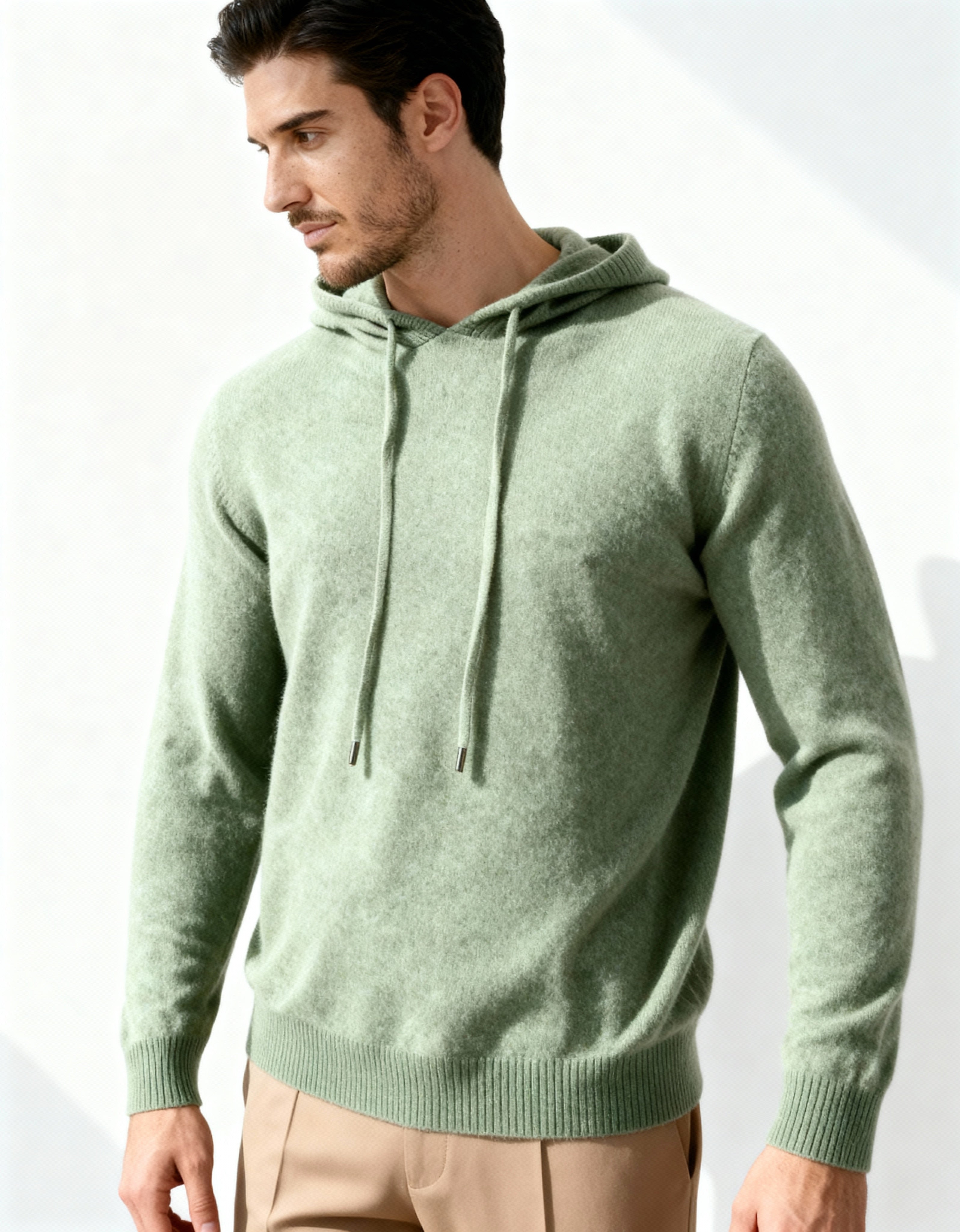 100% Cashmere Hoodie - Montierri